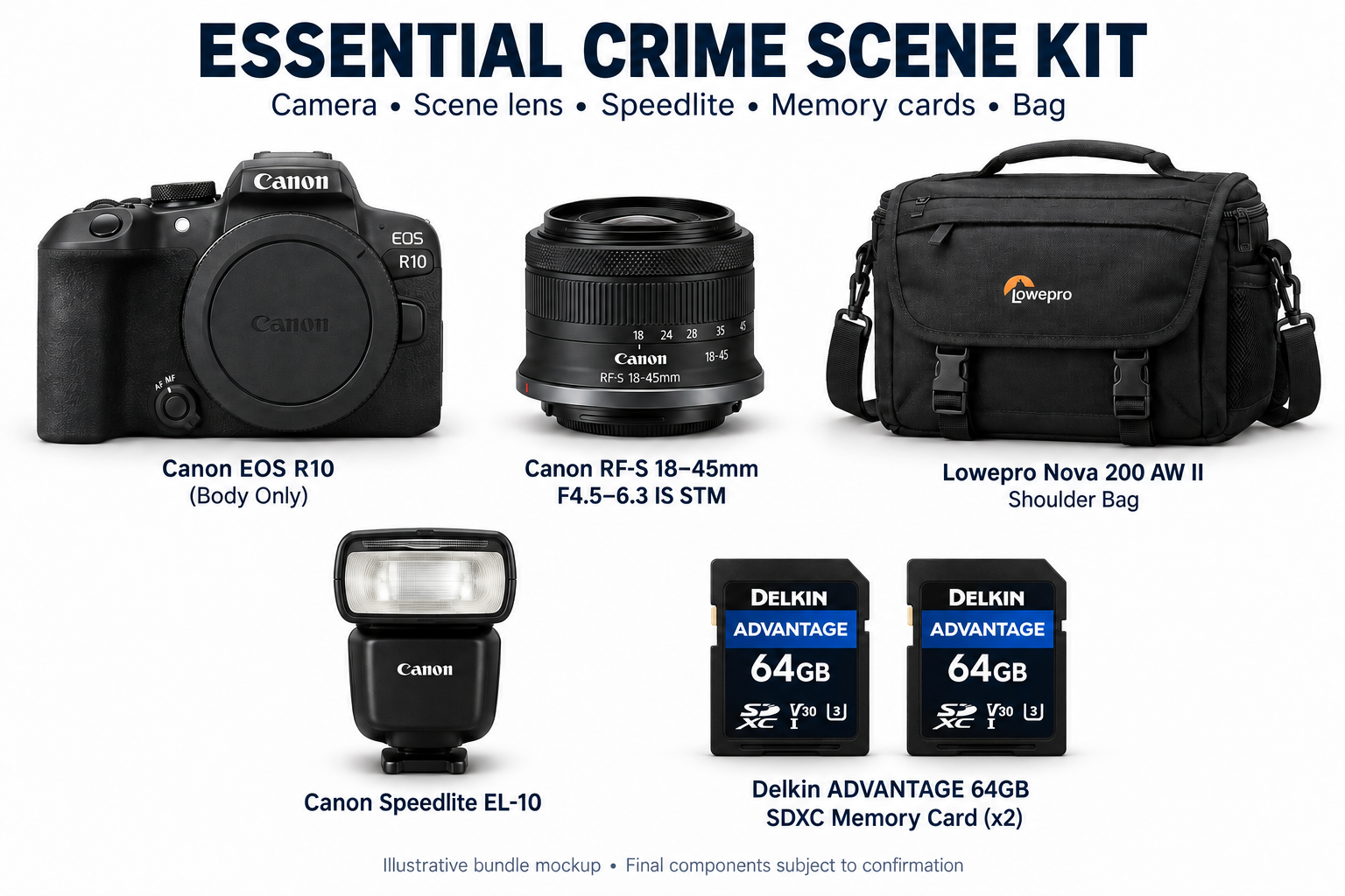 Essential Crime Scene Kit